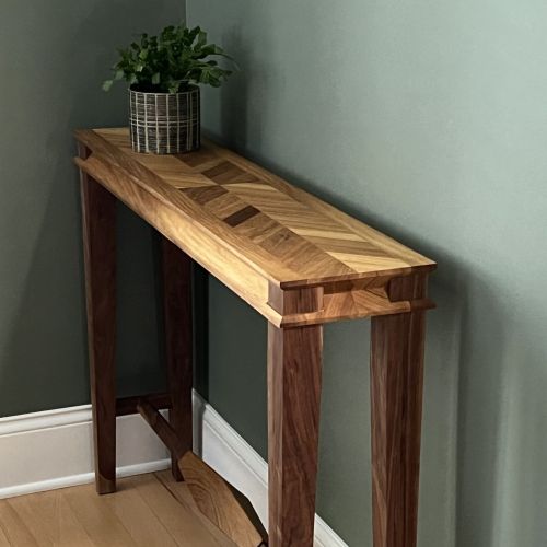 Finished-end-table